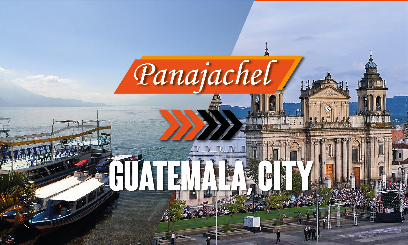 Shuttle from Panajachel (Lake Atitlán) to Guatemala City Airport