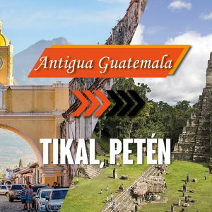 Shuttle from Antigua Guatemala to Flores (Petén) First Class Autobus