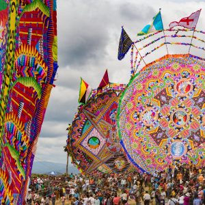 Giant Kites Festival Shuttle from Guatemala