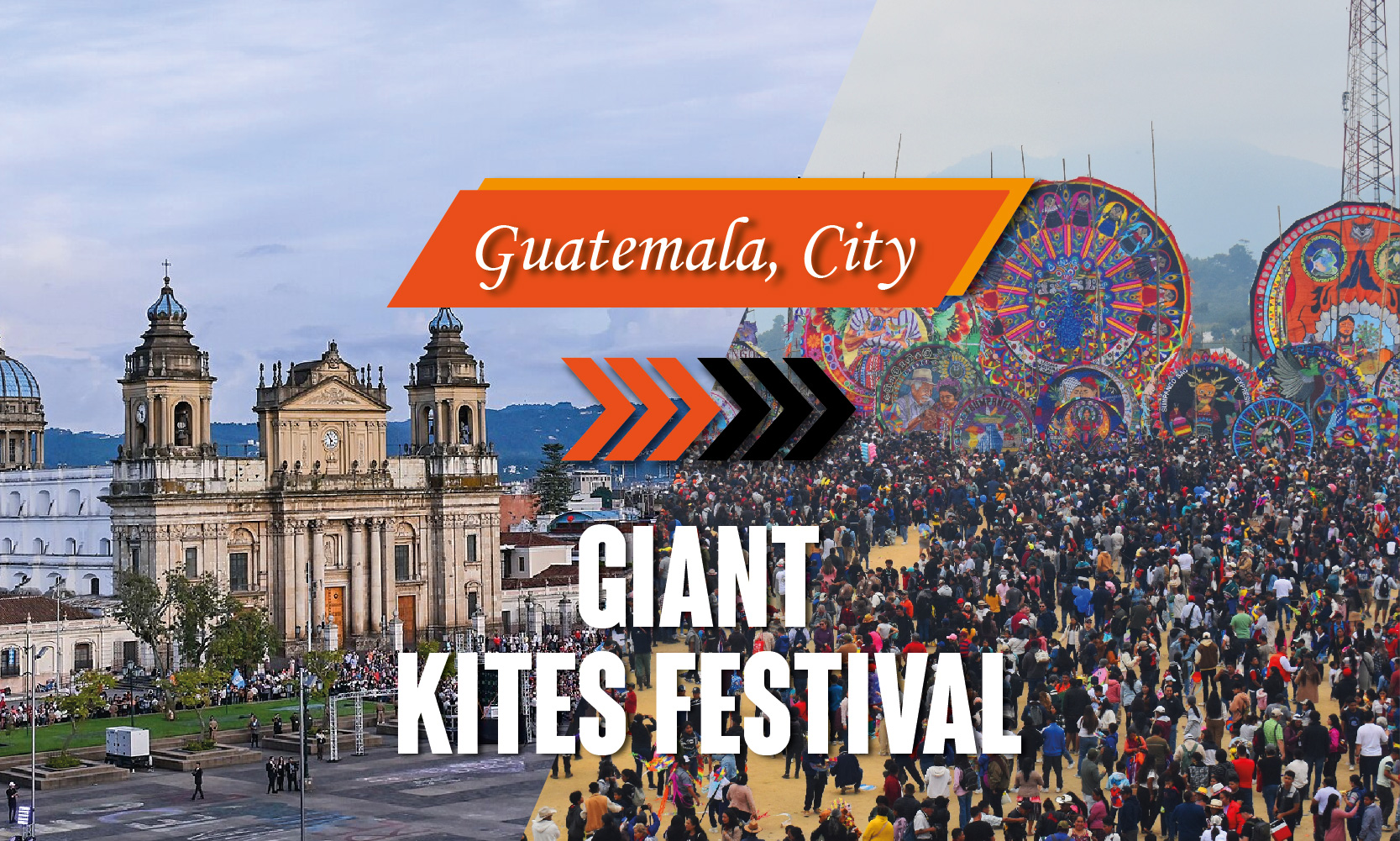 Giant Kites Festival Shuttle from Guatemala