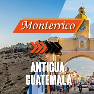 Shuttle from Monterrico to Antigua Guatemala