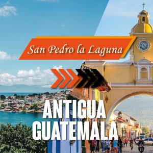 Shuttle from San Pedro La Laguna (Lake Atitlán) to Antigua Guatemala